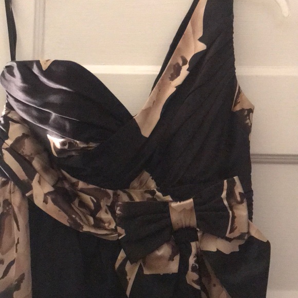 Betsey Johnson one shoulder silk dress - Picture 2 of 2